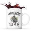 Mug Mon Nebelung c'est ma vie