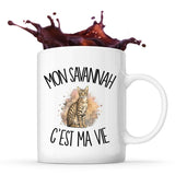Mug Mon Savannah c'est ma vie