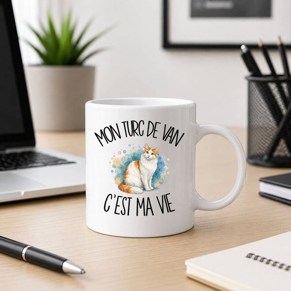 Mug Mon Turc de Van c'est ma vie