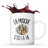 Mug La musique c'est la vie