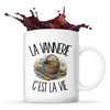 Mug La vannerie c'est la vie