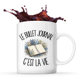 Mug Le bullet journal c'est la vie