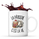 Mug La pâtisserie c'est la vie