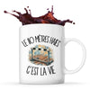 Mug Le 110 mètres haies c'est la vie