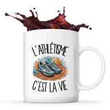 Mug L'athlétisme c'est la vie