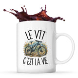 Mug Le VTT c'est la vie