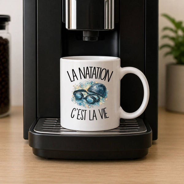Mug La natation c'est la vie
