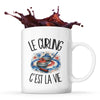 Mug Le curling c'est la vie
