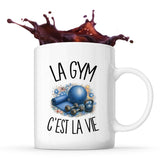 Mug La gym c'est la vie