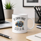 Mug Le cardio dance c'est la vie