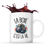 Mug La boxe c'est la vie