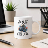 Mug La boxe c'est la vie