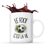 Mug Le foot c'est la vie