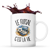 Mug Le futsal c'est la vie