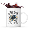 Mug Le dressage c'est la vie