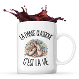 Mug La danse classique c'est la vie