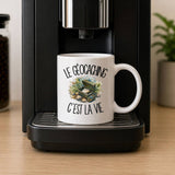 Mug Le géocaching c'est la vie