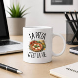 Mug La pizza c'est la vie