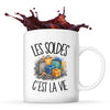 Mug Les soldes c'est la vie