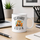 Mug Les renards c'est la vie