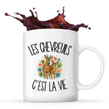 Mug Les chevreuils c'est la vie