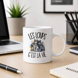 Mug Les loups c'est la vie