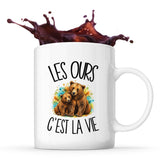 Mug Les ours c'est la vie
