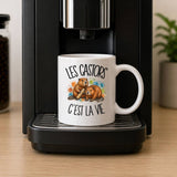 Mug Les castors c'est la vie