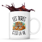 Mug Les tigres c'est la vie