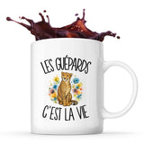 Mug Les guépards c'est la vie