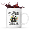 Mug Les pandas c'est la vie