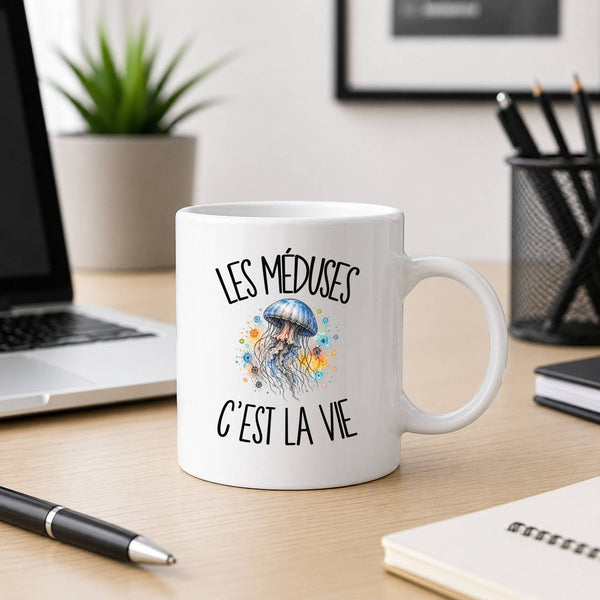 Mug Les méduses c'est la vie