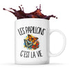 Mug Les papillons c'est la vie