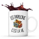Mug Les papillons c'est la vie