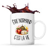 Mug Être normand c'est la vie