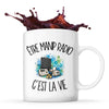 Mug Être manip radio c'est la vie