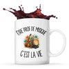 Mug Être prof de musique c'est la vie