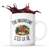Mug Être bibliothécaire c'est la vie
