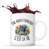 Mug Être agent d'entretien c'est la vie