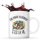 Mug Être peintre en bâtiment c'est la vie