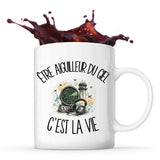 Mug Être aiguilleur du ciel c'est la vie