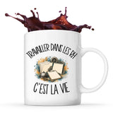 Mug Travailler dans les RH c'est la vie