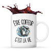 Mug Être coiffeur c'est la vie