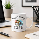 Mug Être femme de chambre c'est la vie