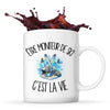 Mug Être moniteur de ski c'est la vie