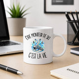 Mug Être moniteur de ski c'est la vie