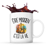 Mug Être musicien c'est la vie