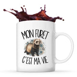 Mug Mon furet c'est ma vie