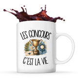 Mug Les concours c'est la vie