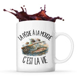 Mug La pêche à la mouche c'est la vie